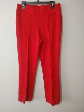Cato True Red Straight-Leg Dress Pants MP